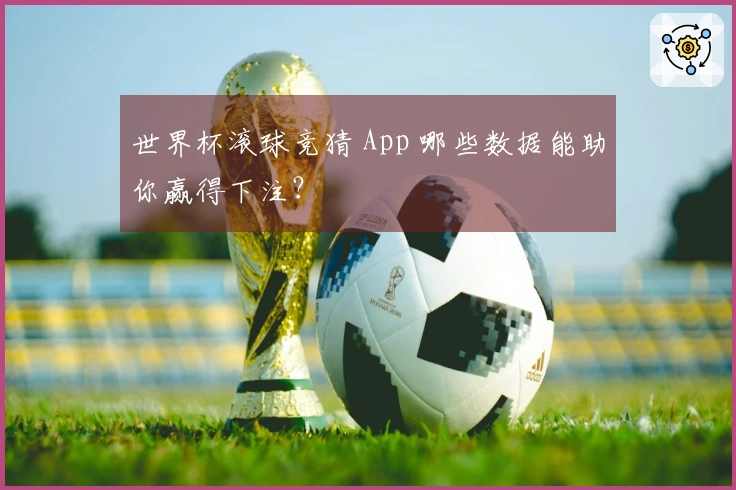 世界杯滚球竞猜 App 哪些数据能助你赢得下注？